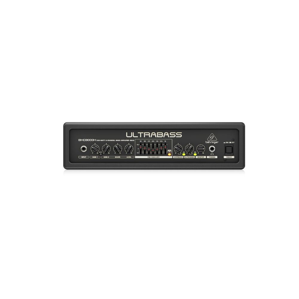 Behringer UltraBass BXD3000H 300-watt 2-channel Bass Head Front