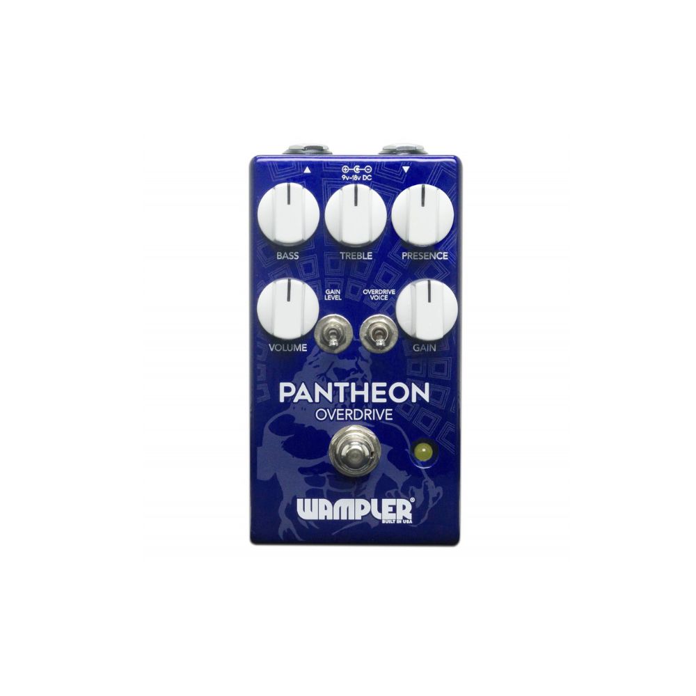 Wampler Pantheon overdrive pedal Front
