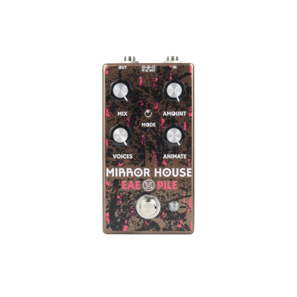 Electronic Audio Experiments Mirror House V2 Pitch Shifting Modulator Effect Pedal Front