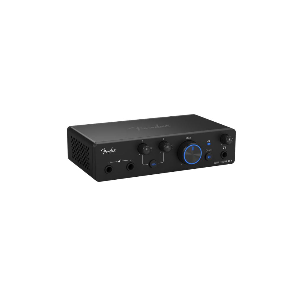 Fender Quantum LT 4 USB-C Audio Interface Side