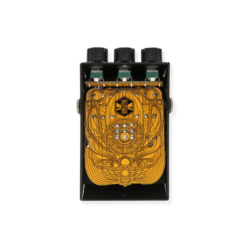 Beetronics Nectar Tone Sweetener • Babee Series Fuzz &amp; Overdrive Pedal Back