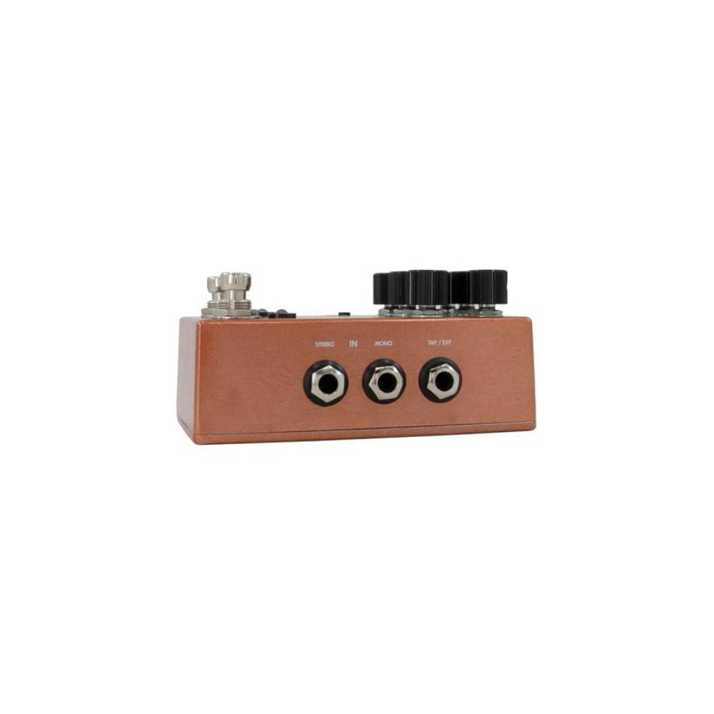 Walrus Audio Monumental Stereo Harmonic Tap Tremolo Effect Pedal Side