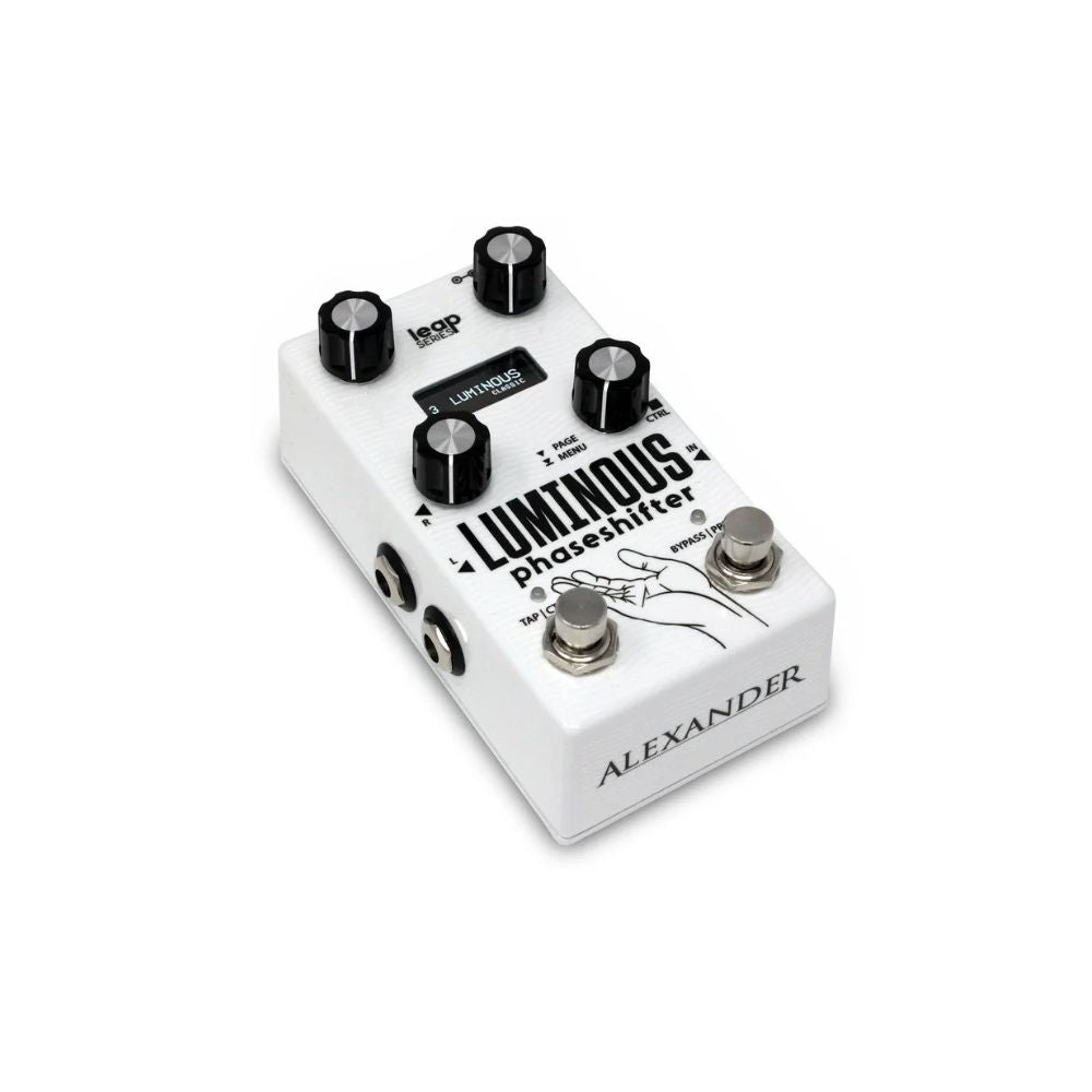 Alexander Pedals Luminous Phaser Shifter Pedal Rear