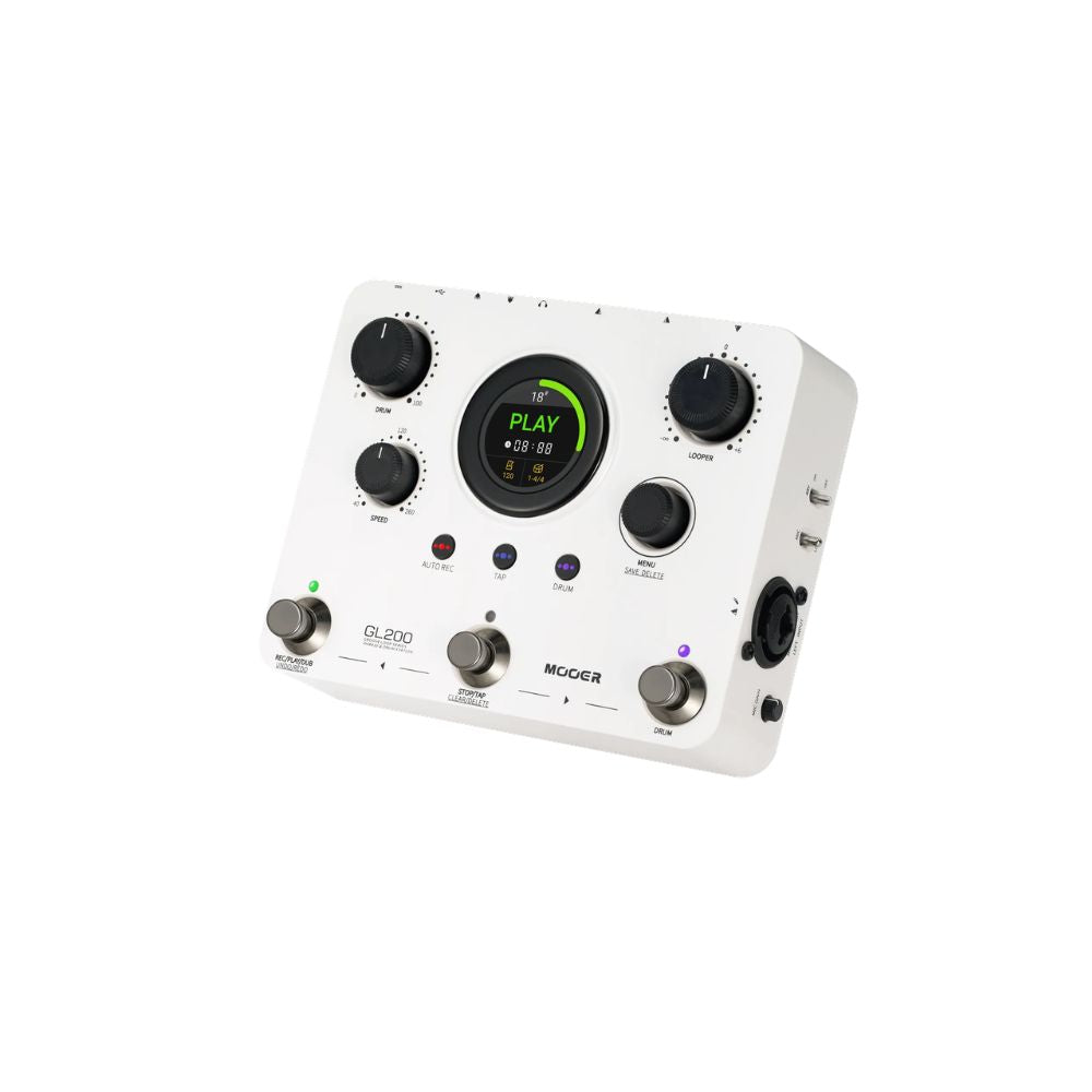 Mooer GL200 Groove Loop Series Phrase &amp; Drum Station Front