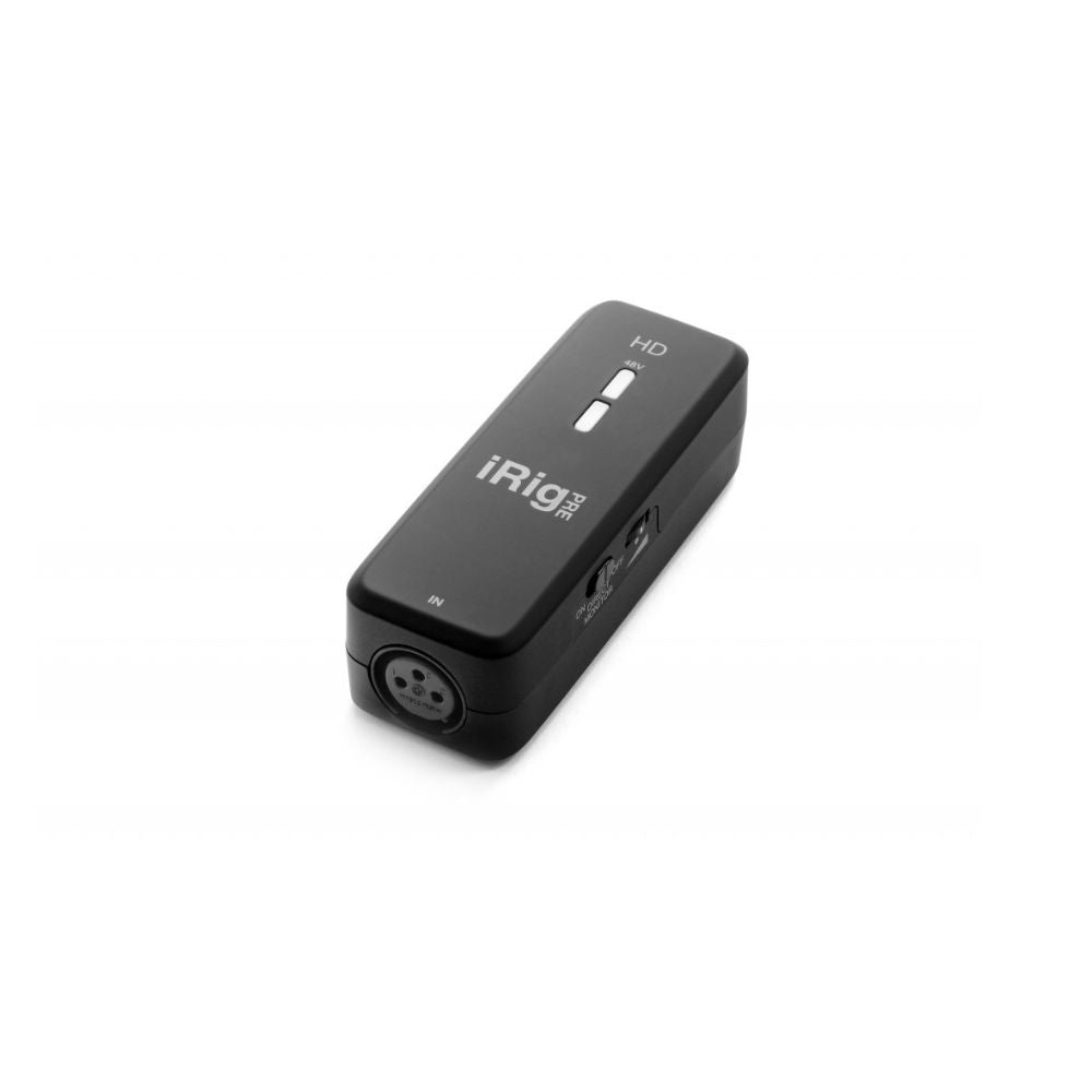 IK Multimedia iRig Pre HD Microphone Interface with Studio Quality Preamp Side