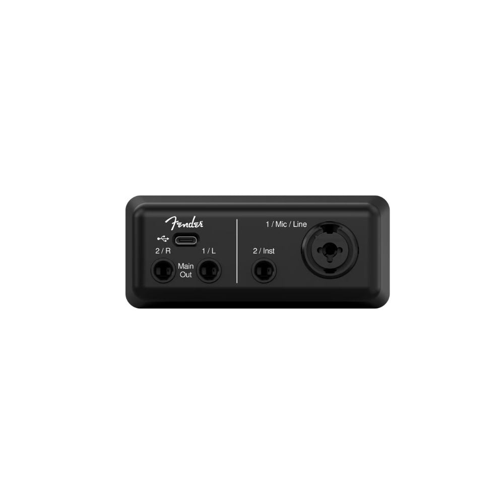 Fender Studio AudioBox Go™ Go USB-C Audio Interface Rear
