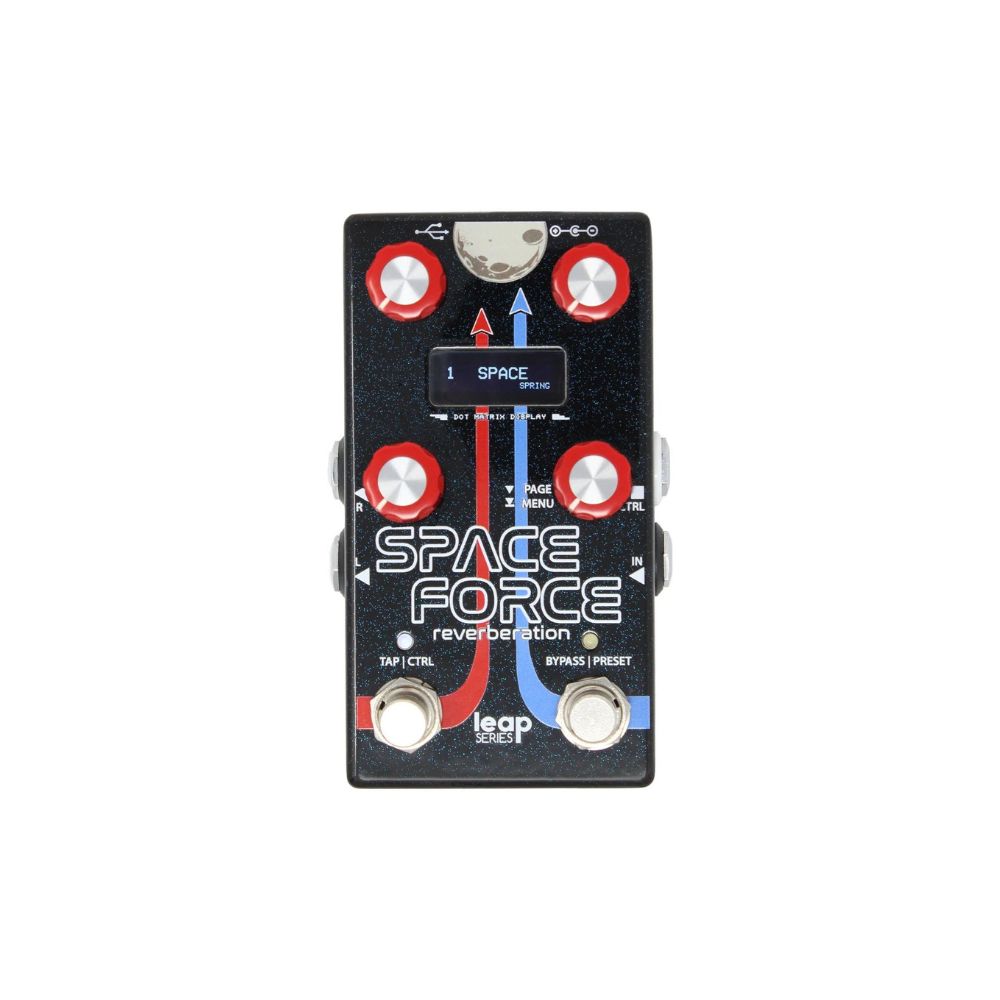 Alexander Pedals Space Force Reverb Pedal Front