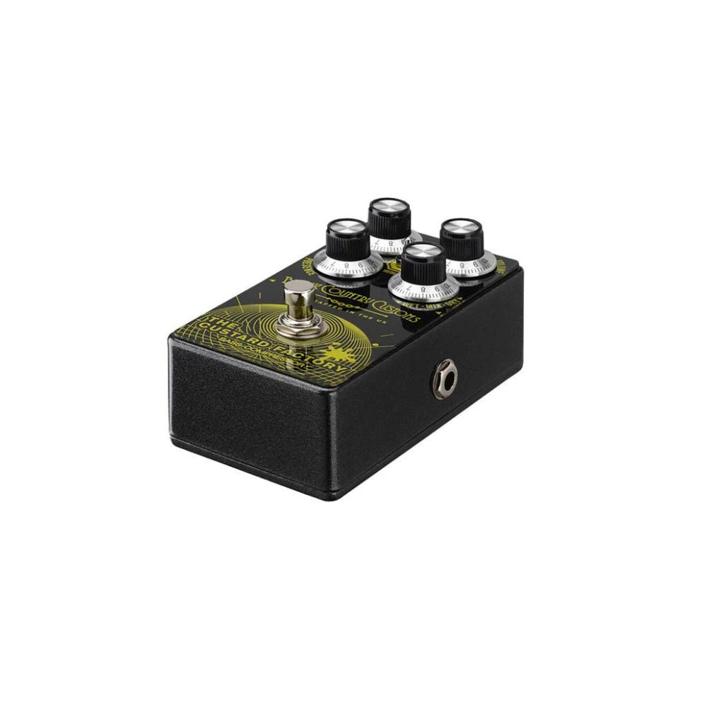 Laney Black Country Customs The Custard Factory Triple Mode Bass Compressor Pedal Side