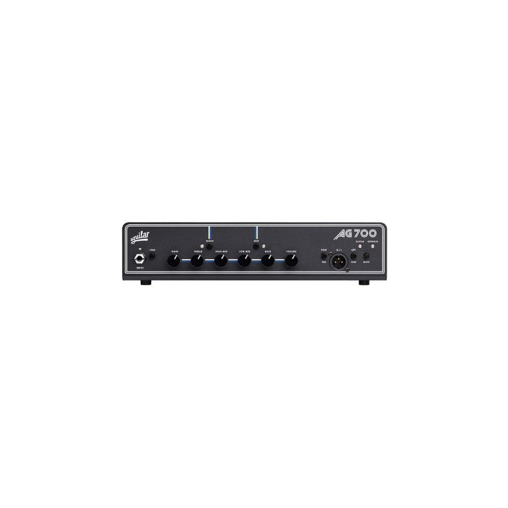 Aguilar AG700V2 Gen 2 700-watt Bass Amplifier Head Front
