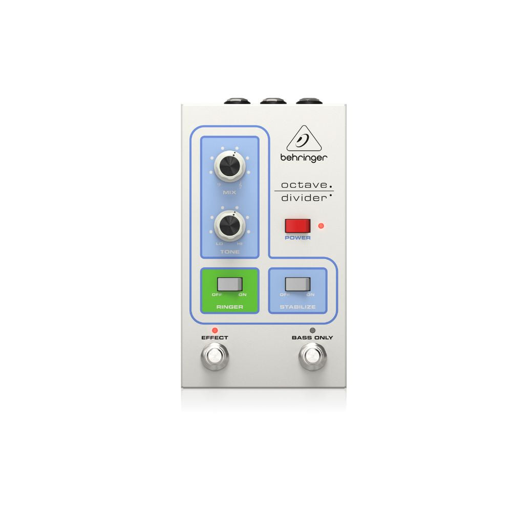 Behringer Octave Divider Effects Pedal Front