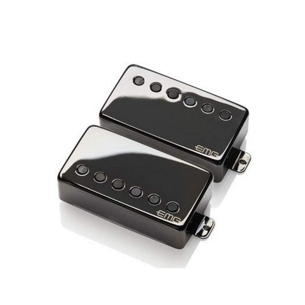 EMG Pickups EMG JH "HET" SET - Custom James Hetfield Signature Set - Black Chrome