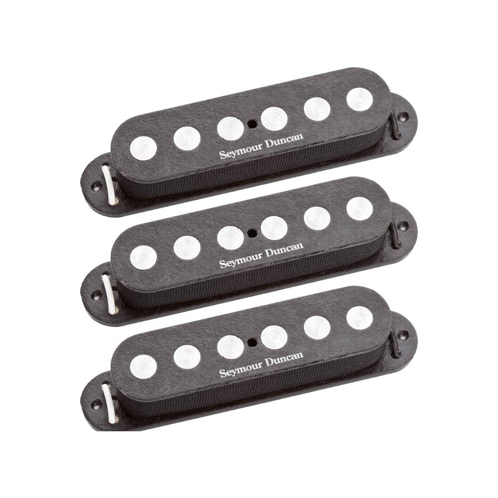 Seymour Duncan Quarter Pound Strat - High Output Strat Pickups Set - Black