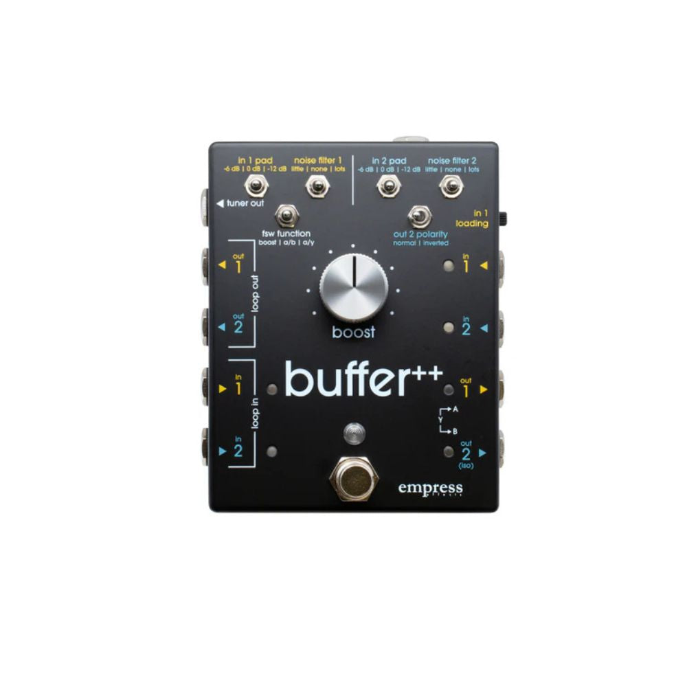 Empress Effects Buffer++ Effect Pedal Front
