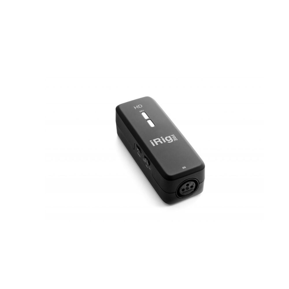 IK Multimedia iRig Pre HD Microphone Interface with Studio Quality Preamp Side
