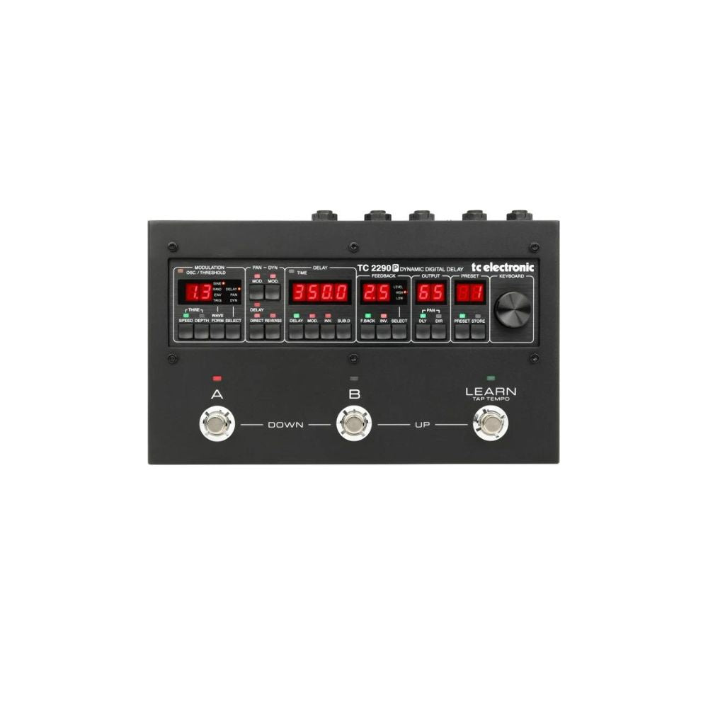 TC Electronic 2290 Dynamic Digital Delay Pedal Front