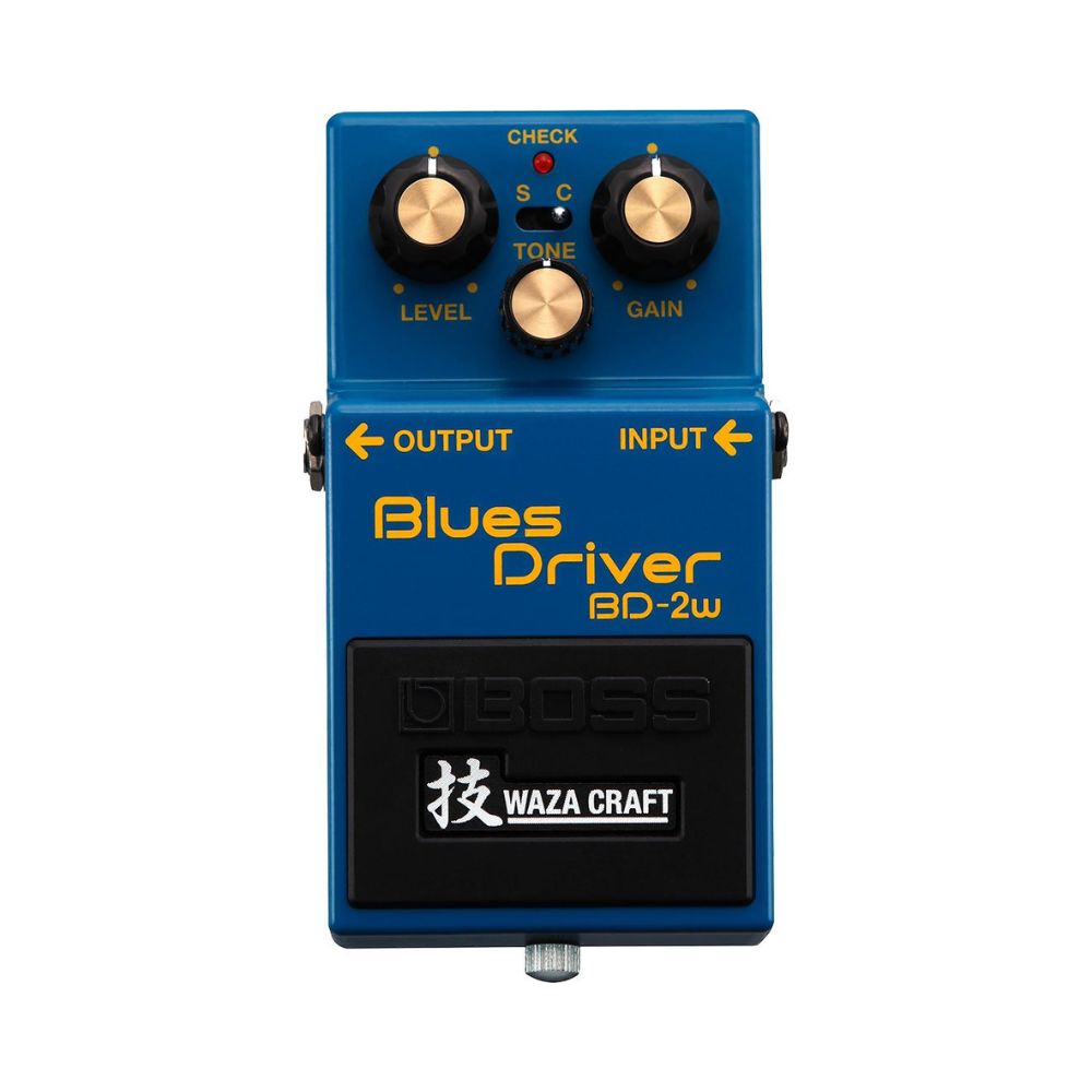 Boss BD-2W Waza Craft Blues Driver Pedal front