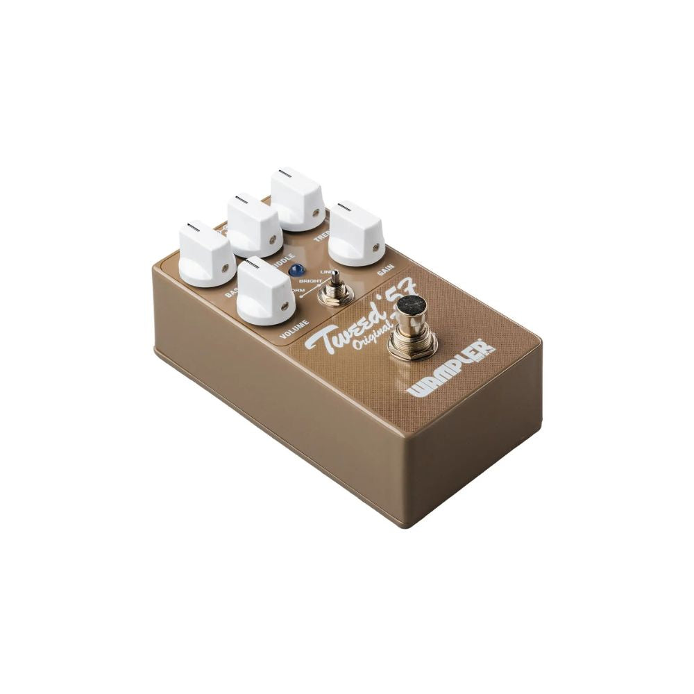 Wampler Tweed ’57 Original Tone Distortion/Overdrive Pedal Limited Edition Side
