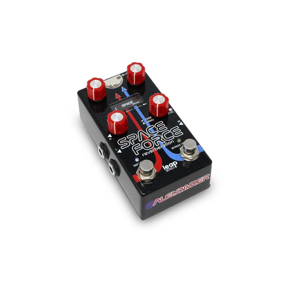 Alexander Pedals Space Force Reverb Pedal Side