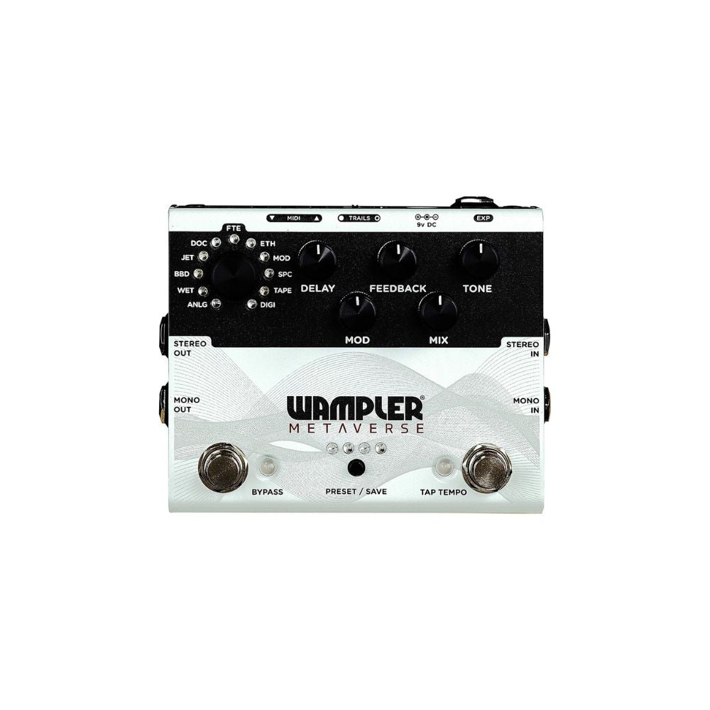Wampler Metaverse Delay Pedal Front