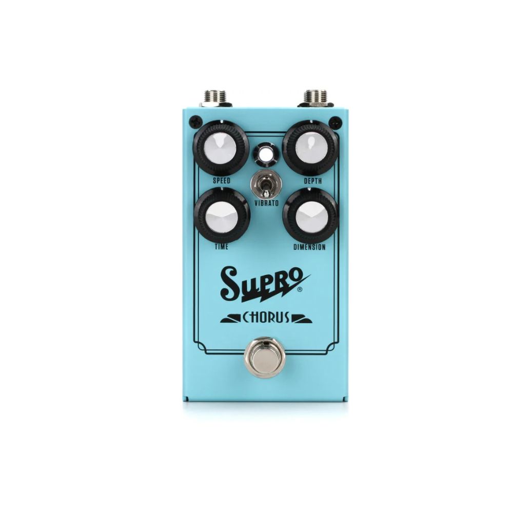 Supro Analog Chorus Stereo Chorus Effects Pedal