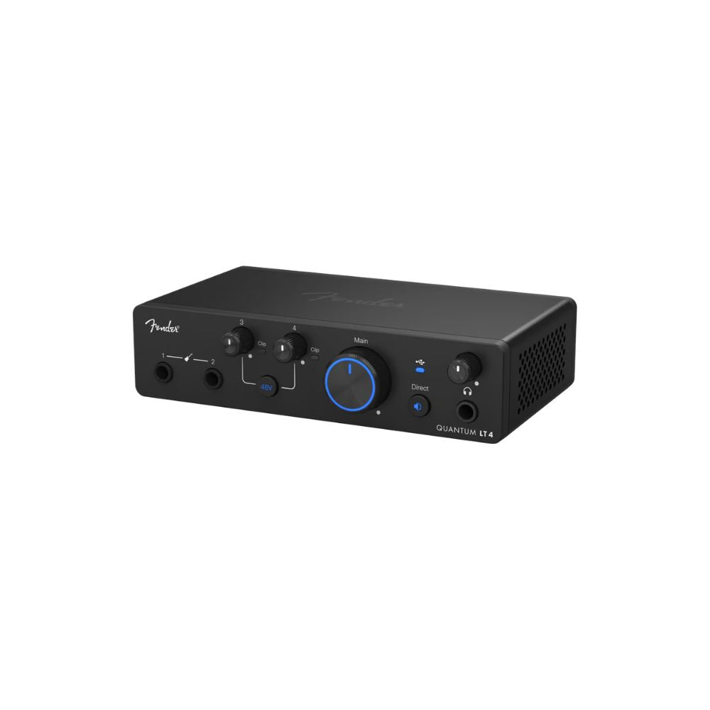 Fender Quantum LT 4 USB-C Audio Interface Side