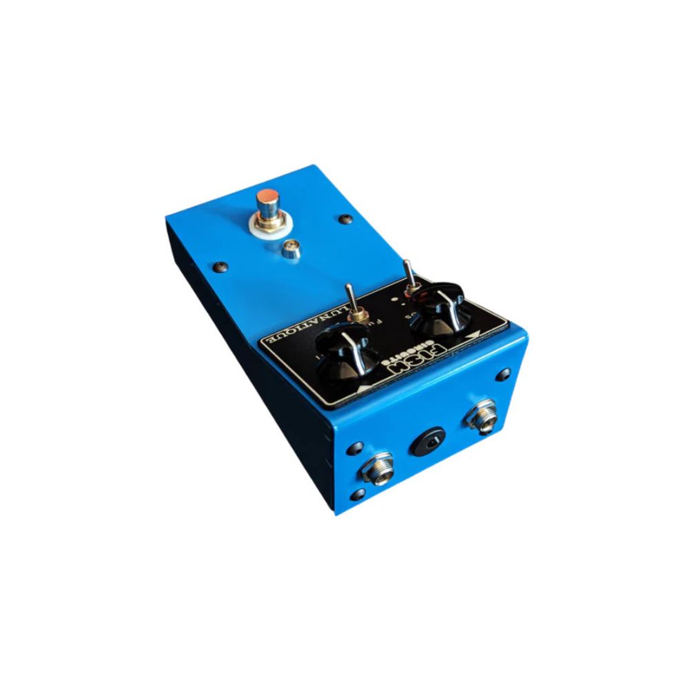 Fish Circuits Lunatique Fuzz Effect Pedal Rear