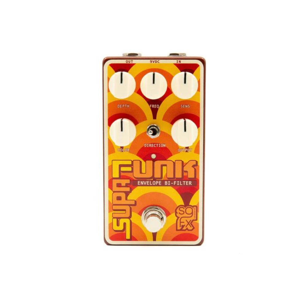 SolidGoldFX Supa Funk Envelope Bi-Filter Pedal Front