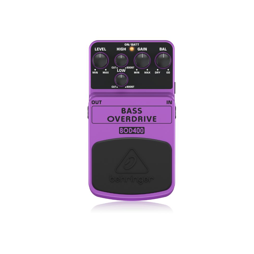 Behringer BOD400 Authentic Tube-Sound Overdrive Effects Pedal Front