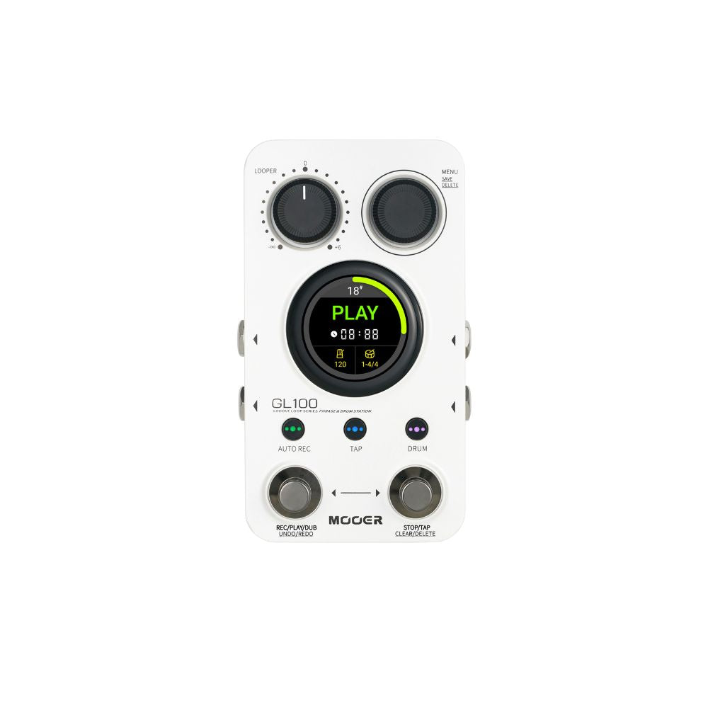Mooer GL100 Groove Loop &amp; Drum Station Front