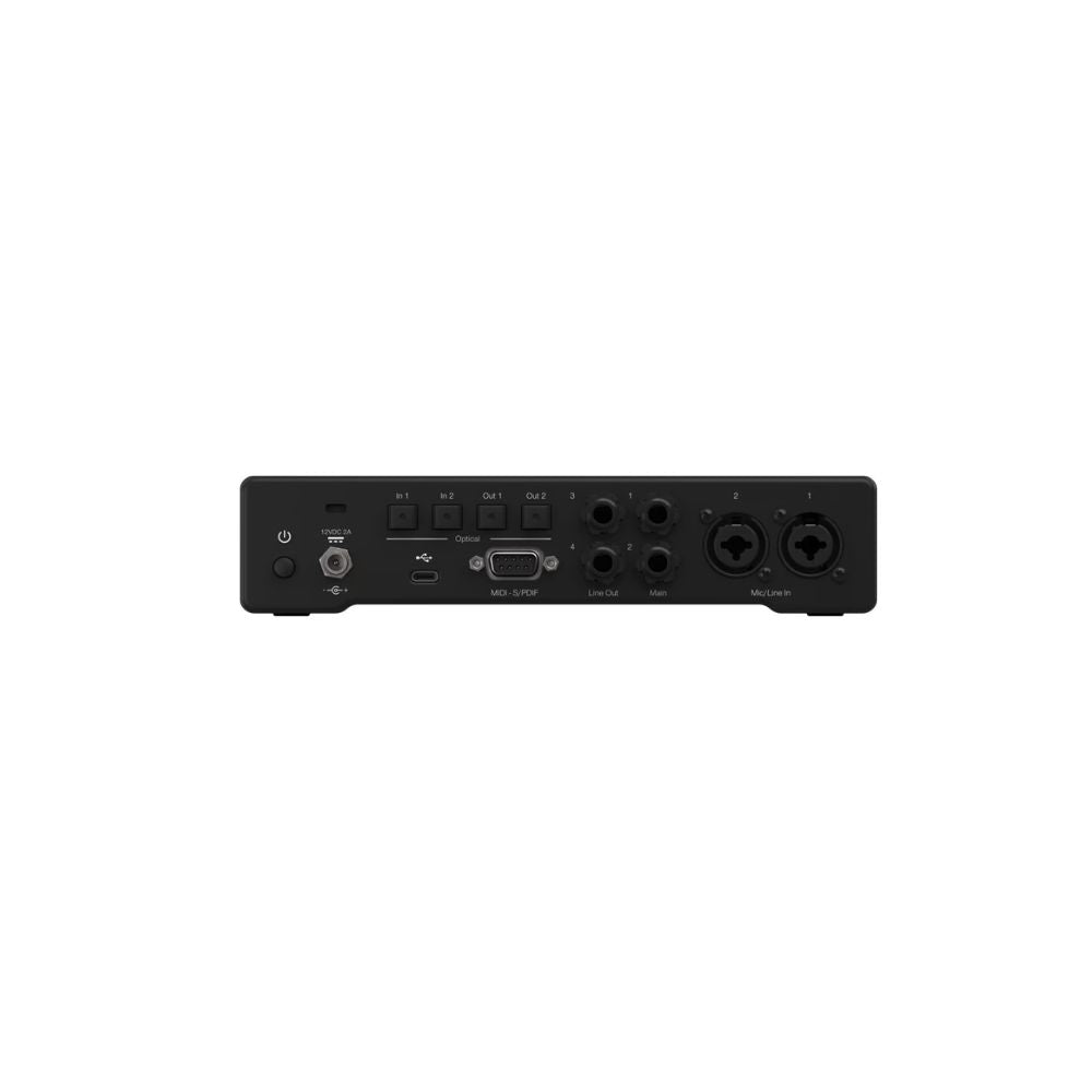 Fender Quantum HD 2 USB-C Audio Interface Rear