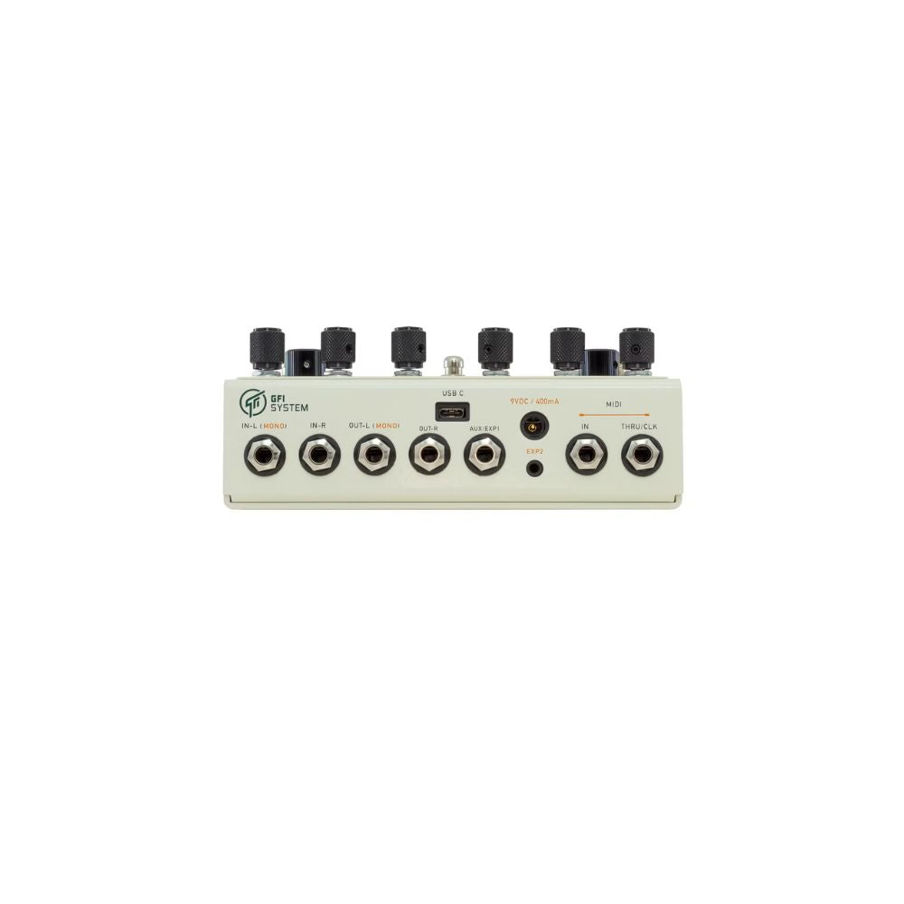 GFI System SOLIS VENTUS Delay and Reverb Pedal Rear