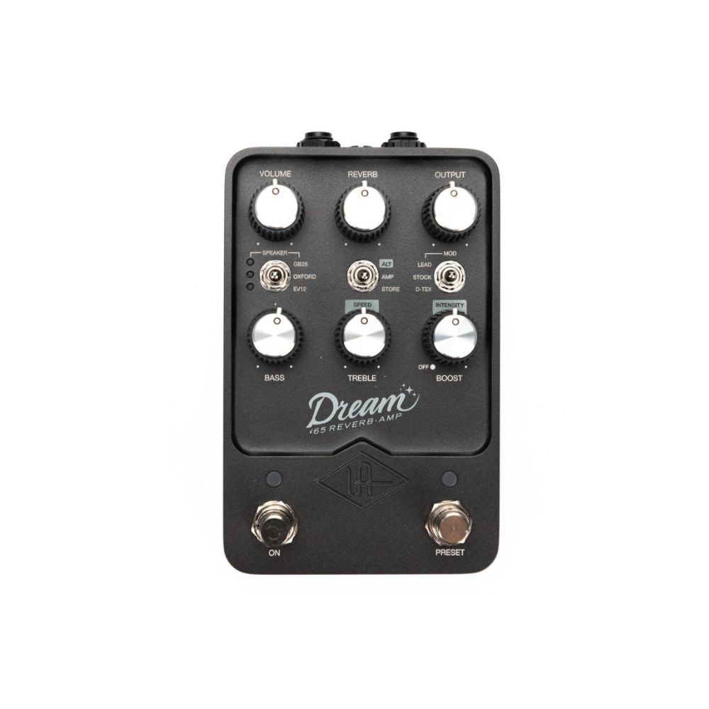 Universal Audio Dream '65 Reverb Amplifier Pedal – Stompbox.in Universal Audio Dream '65 Reverb Amplifier Pedal – Stompbox.in