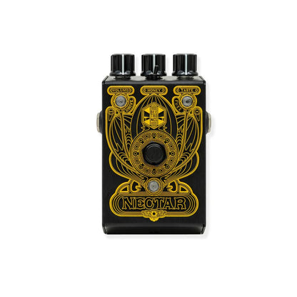 Beetronics Nectar Tone Sweetener • Babee Series Fuzz &amp; Overdrive Pedal Front
