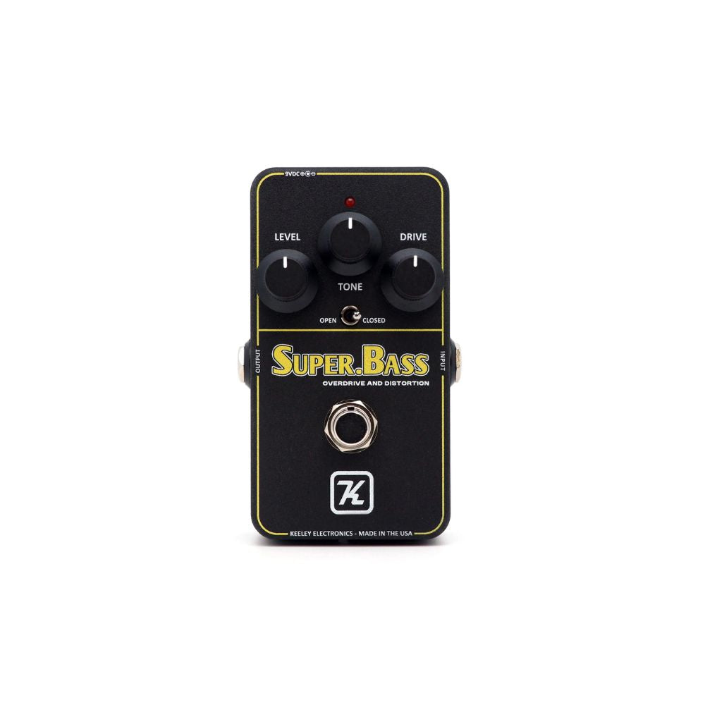 Keeley Electronics SUPER BASS Overdrive and Distortion Pedal