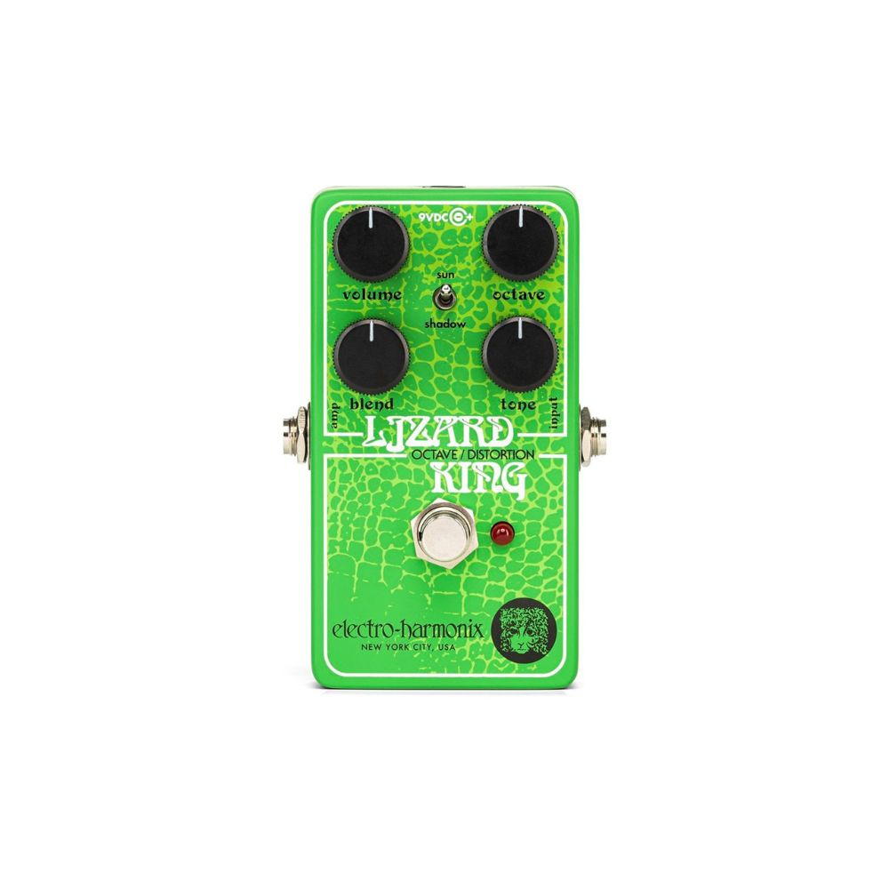Electro-Harmonix Lizard King Bass Octave & Fuzz Pedal Front