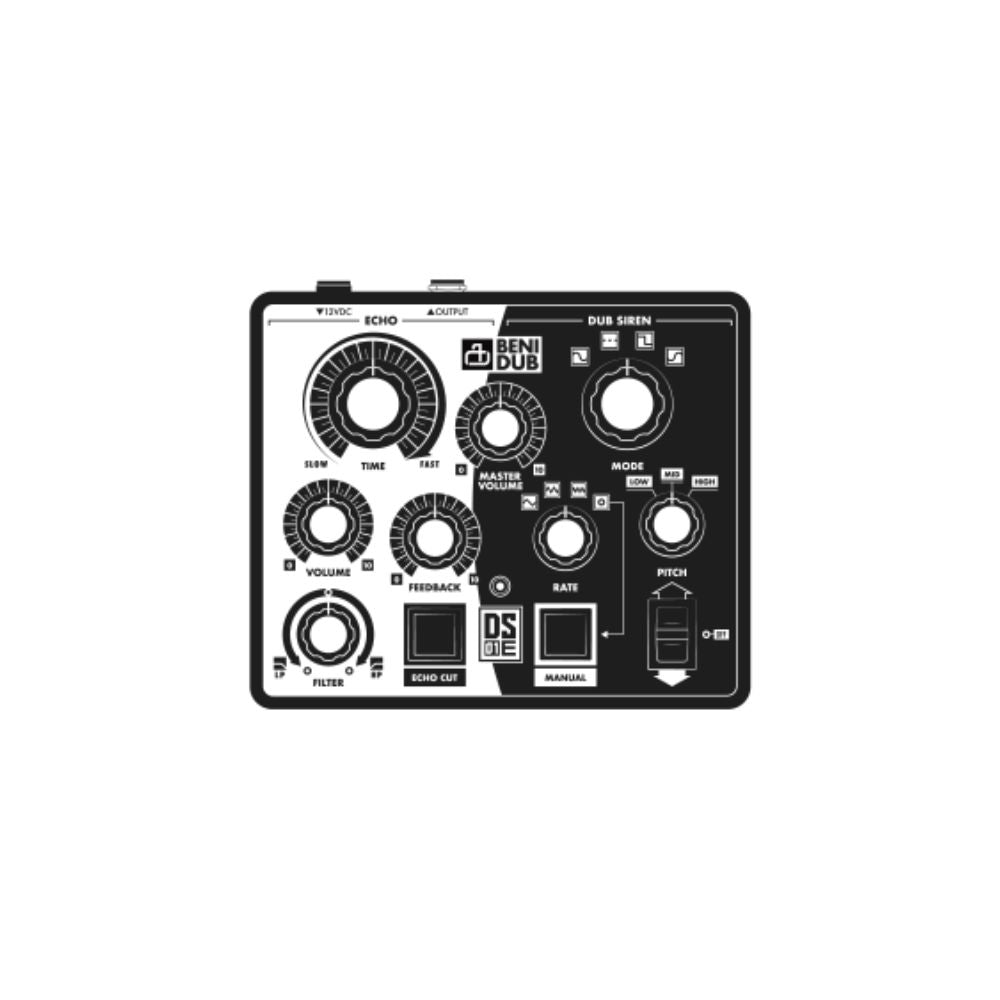 Benidub DS01E Dub Siren Digital Delay Pedal