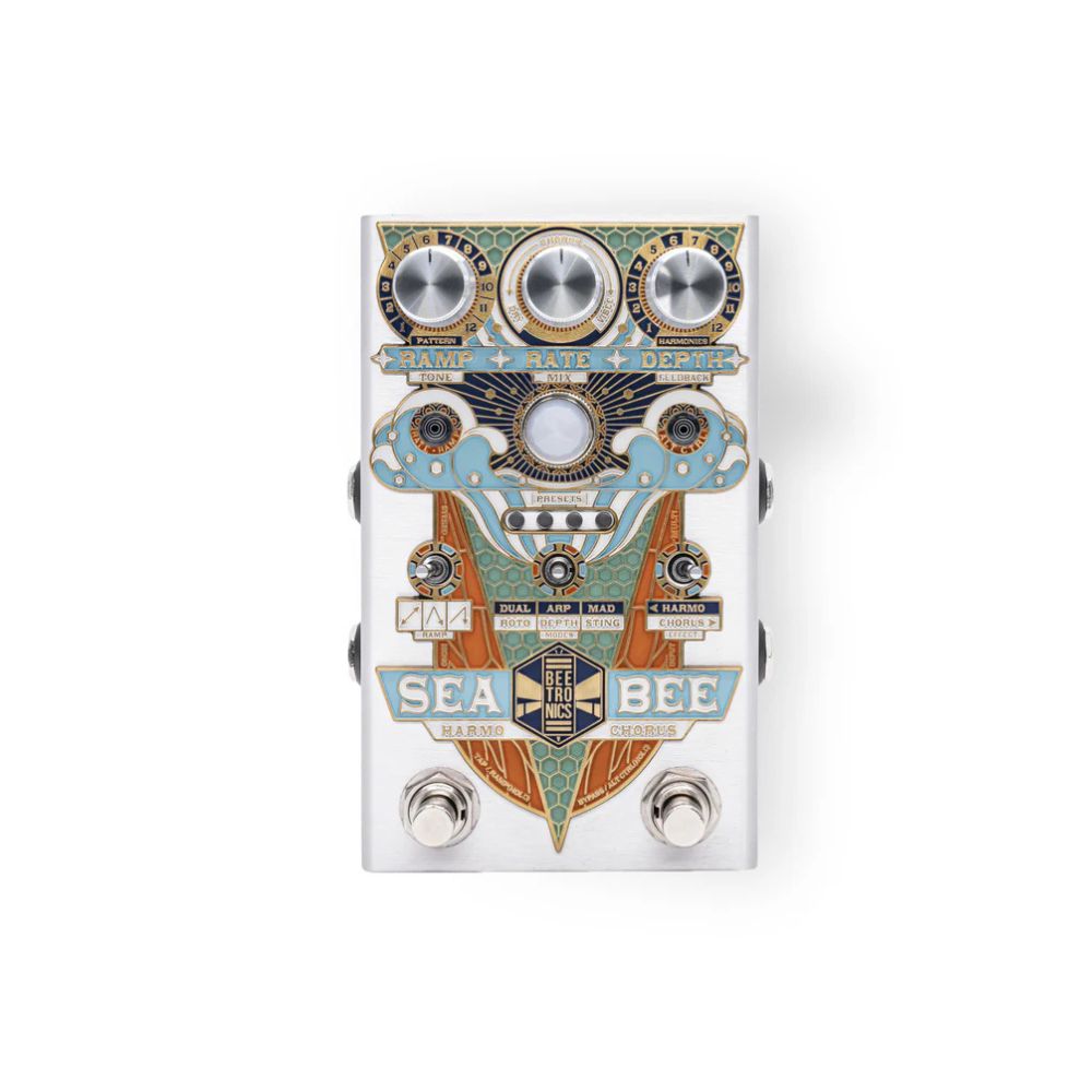 Beetronics Seabee Harmochorus Pedal Front