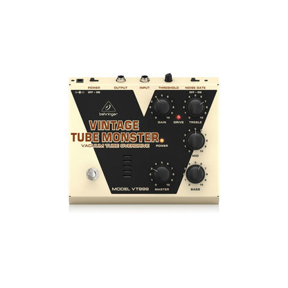 Behringer VT999 Vintage Tube Monster Overdrive Pedal Front