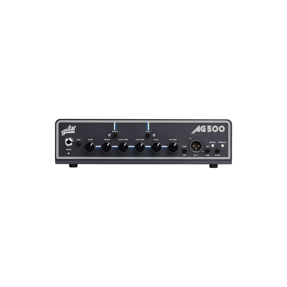 Aguilar AG500V2 Gen 2 500-watt Bass Amplifier Head Front
