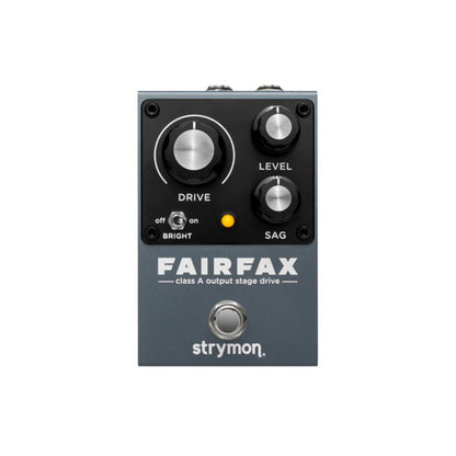 Strymon Fairfax Class A Output Stage Drive Effect Pedal Front