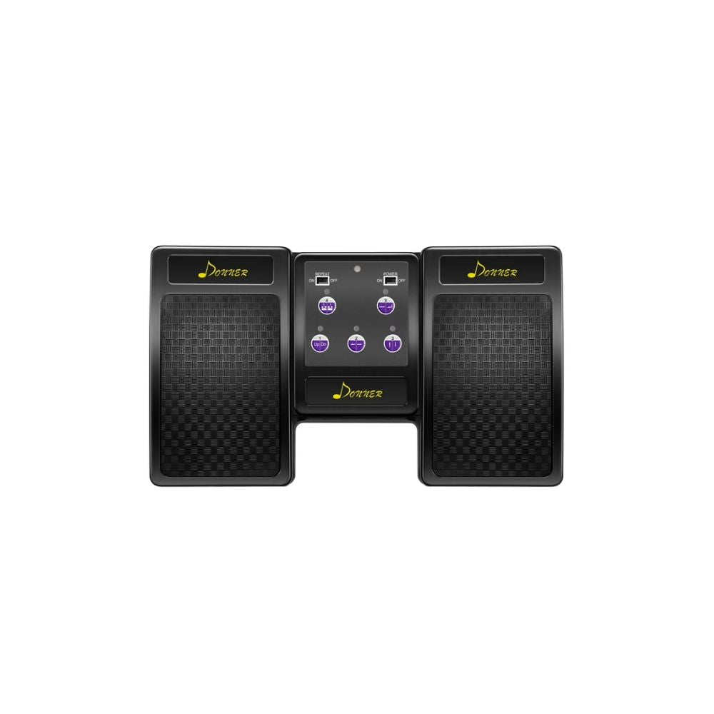 Donner Wireless Page Turner Pedal for Tablets Phone Foot Pedal Rechargeable