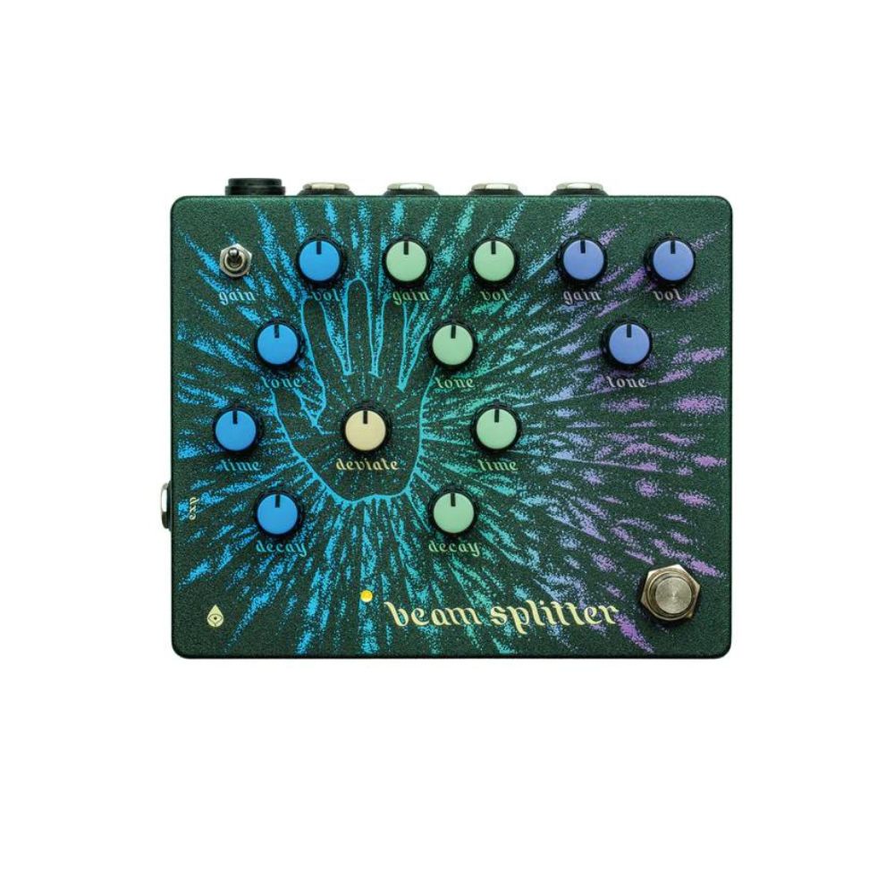 Old Blood Noise Endeavors Beam Splitter Automatic Triple Tracker Distortion Effect Pedal