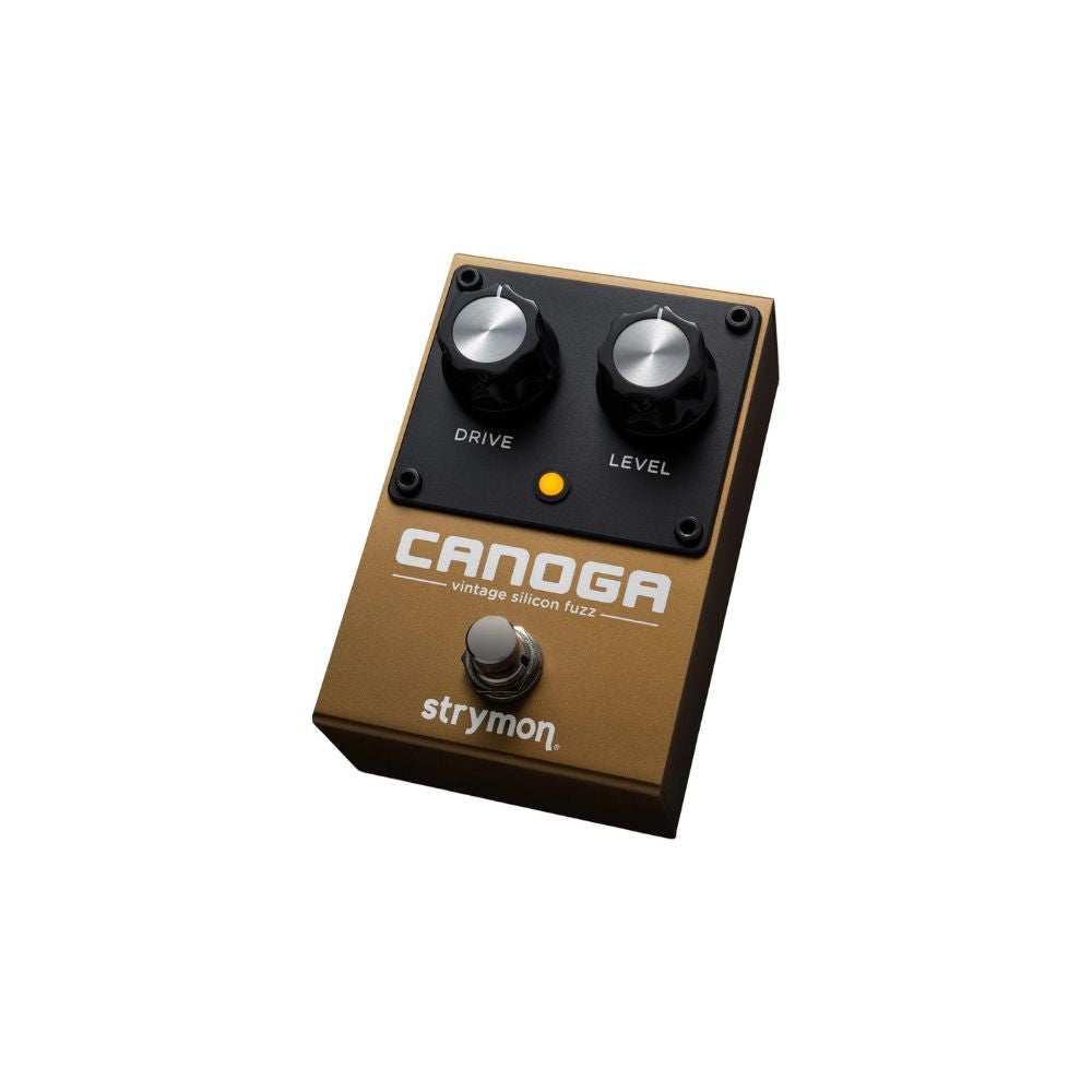 Strymon Canoga Vintage Silicon Fuzz Effect Pedal Side