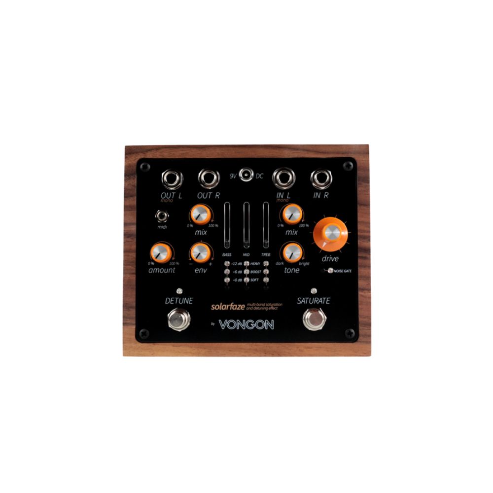 Vongon Solarfaze Stereo Multi-Band Saturation Effect Pedal