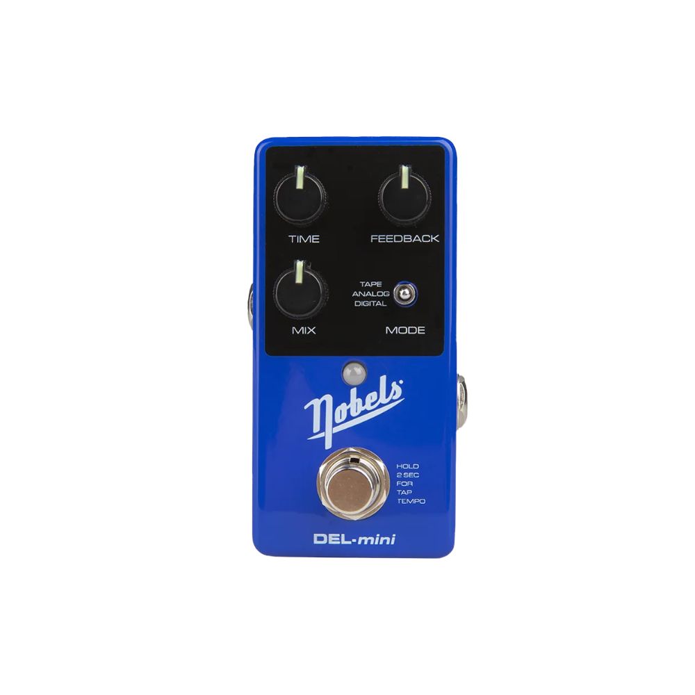 Nobels DEL-mini Digital Delay Pedal Front