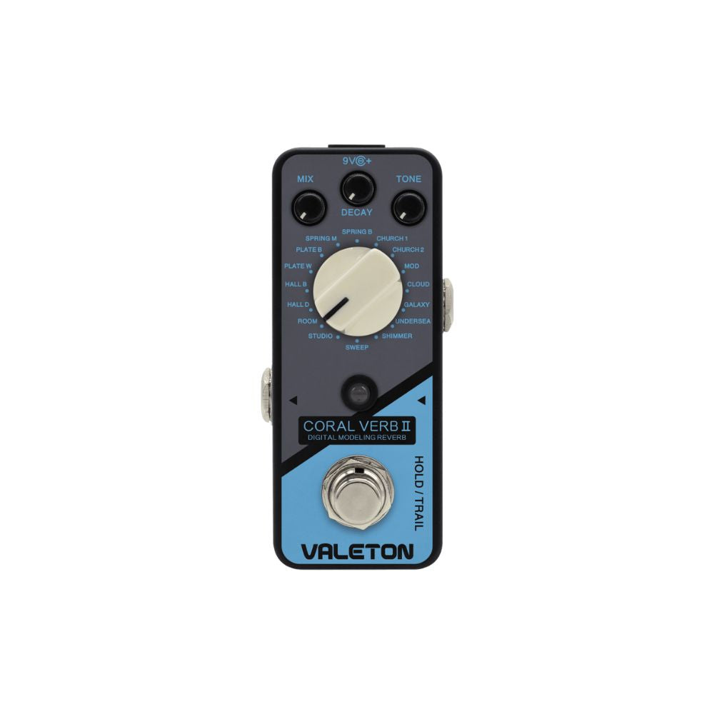 Valeton CRL-9 Coral Verb II Digital Reverb Pedal