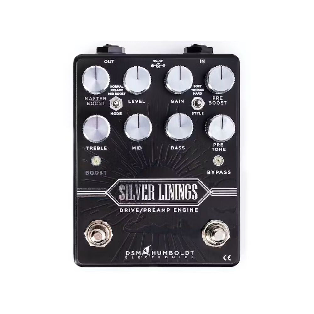 DSM Humboldt Silver Linings Drive / Preamp Engine Guitar Effects Pedal