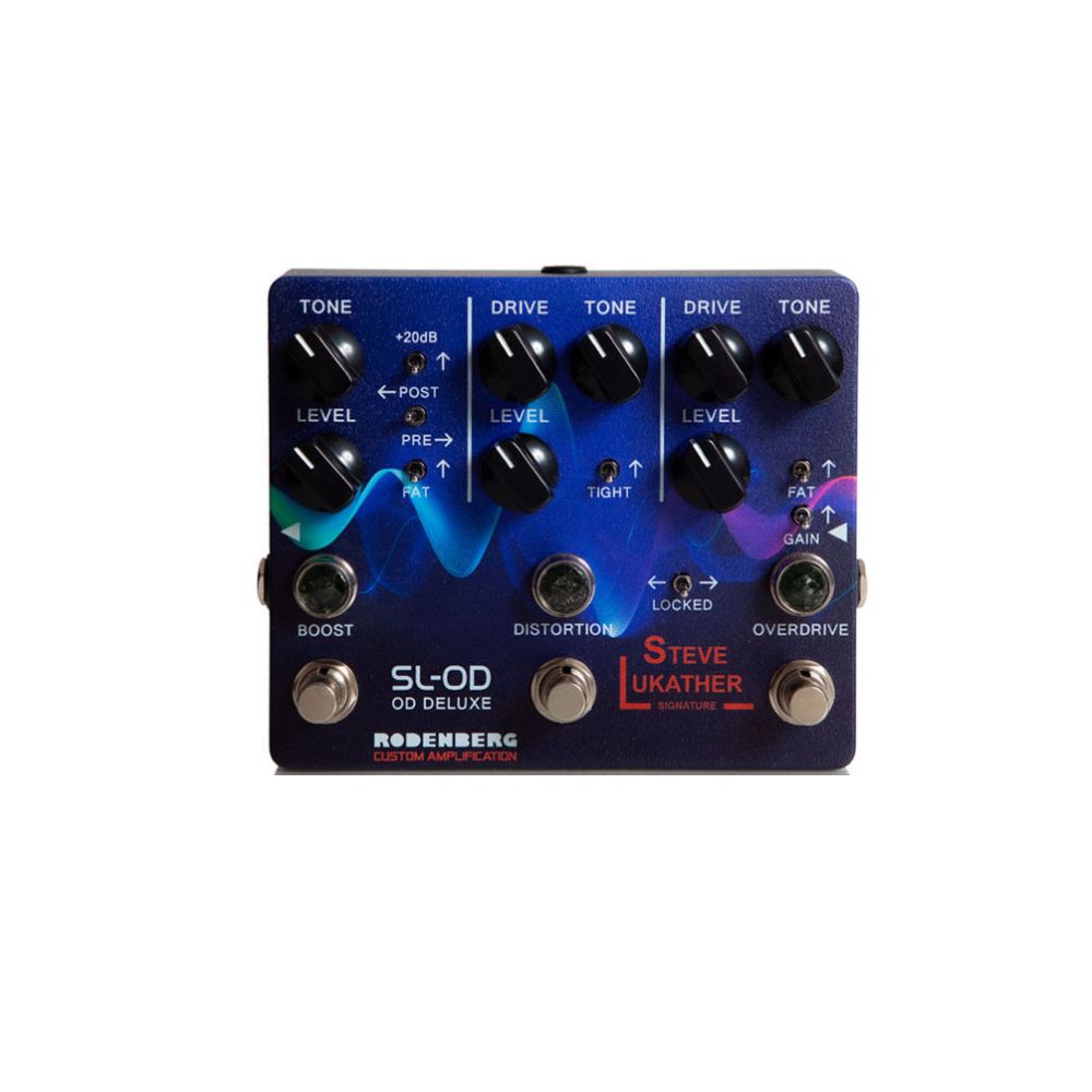 SL-OD Deluxe Custom Shop Low/High Gain Overdrive Distortion / Boost Steve Lukather Signature Front