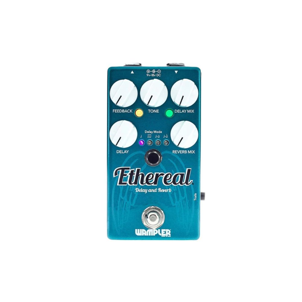 Wampler Ethereal Reverb &amp; Delay Pedal Front