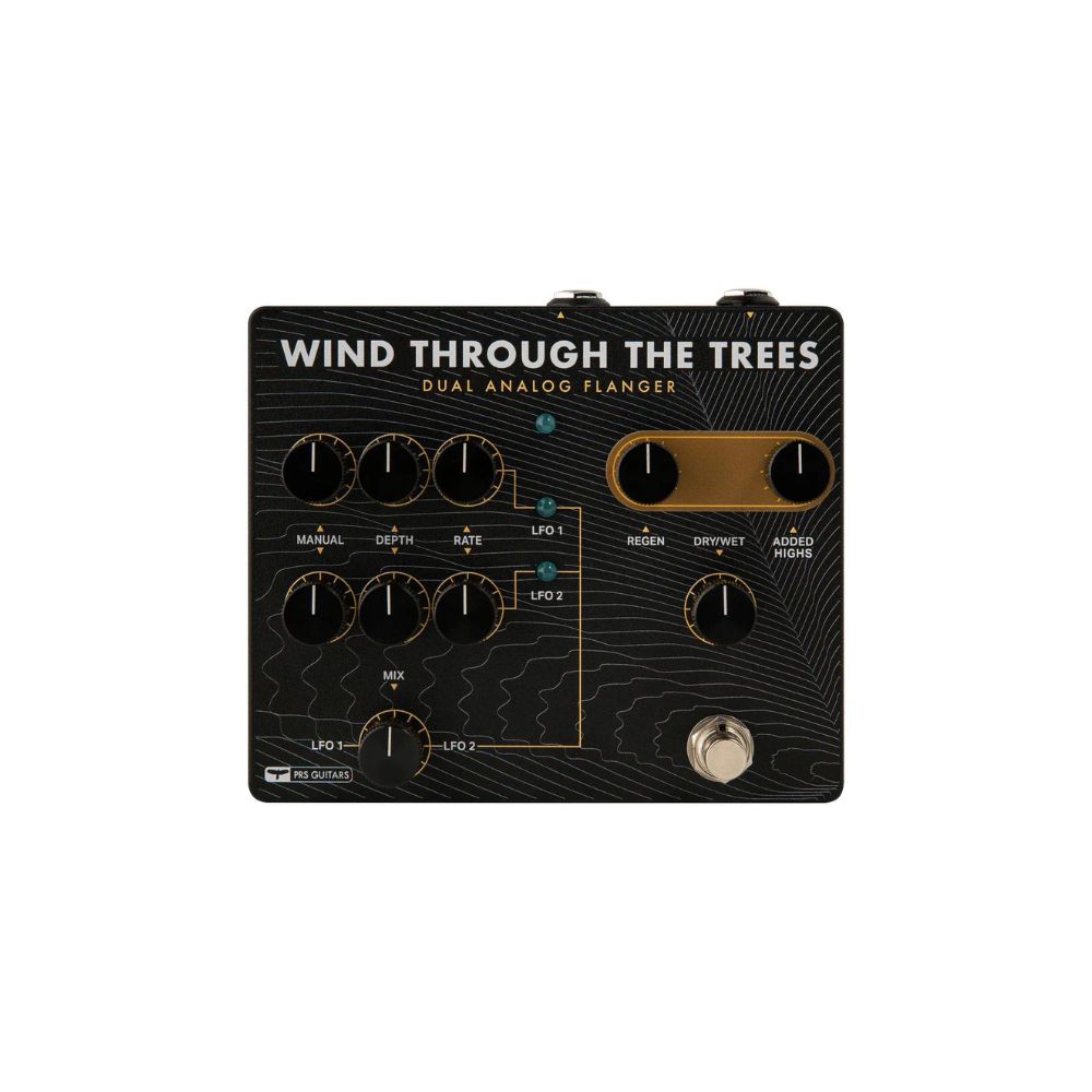 PRS Wind Through the Trees Dual Analog Flanger Pedal Front